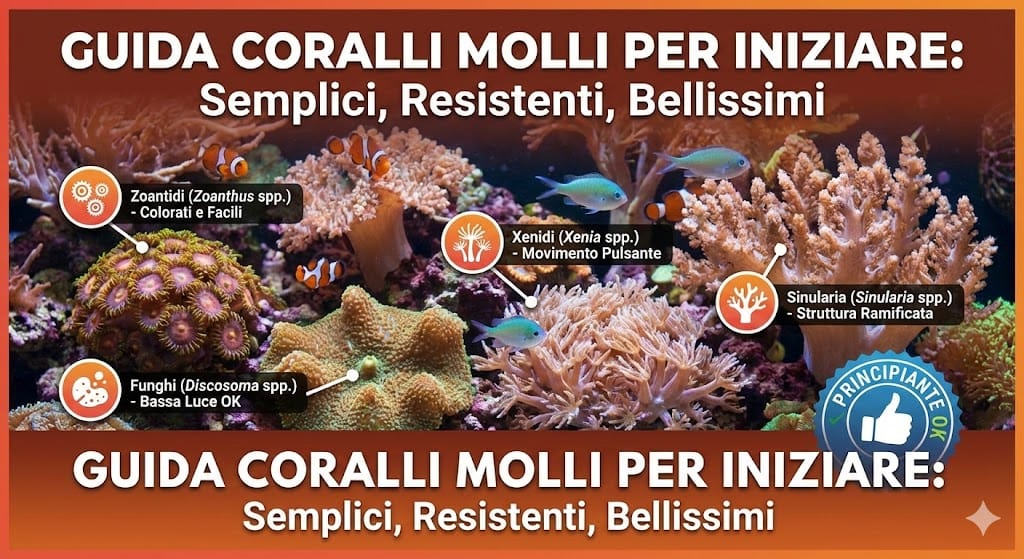 guida ai migliori coralli per neofiti acquario mairno